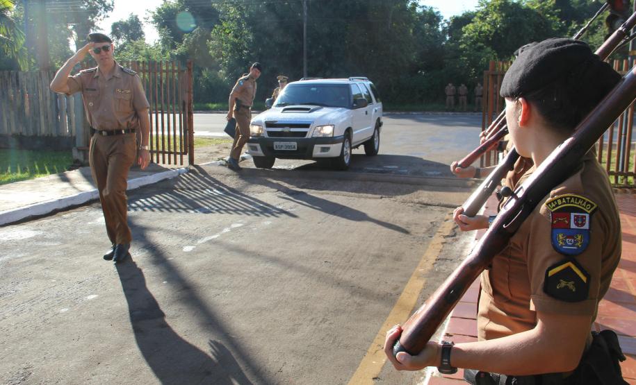 Batalhão da PM de Foz do Iguaçu tem novo comandante