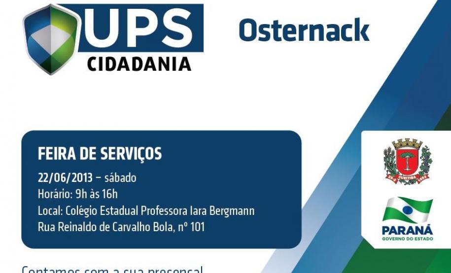 Feira de Serviços UPS Cidadania - Osternack