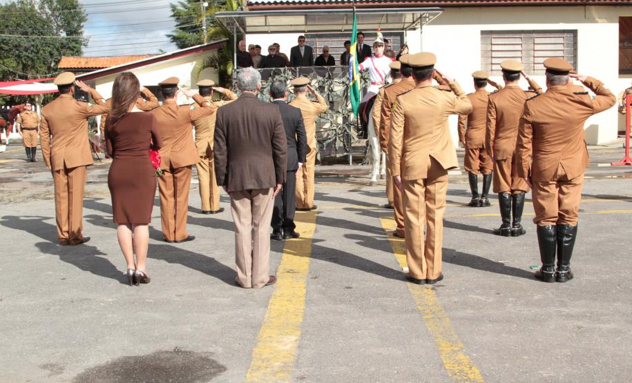 Unidade mais antiga da PM comemora aniversário de 134 anos