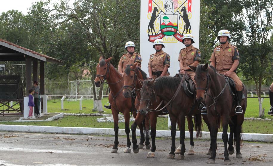 Unidade mais antiga da PM comemora aniversário de 134 anos