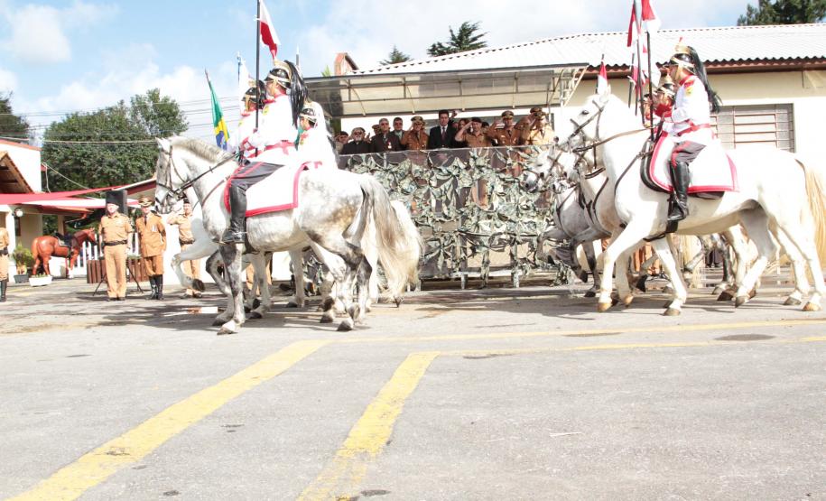 Unidade mais antiga da PM comemora aniversário de 134 anos