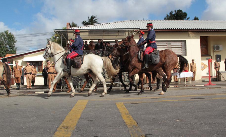 Unidade mais antiga da PM comemora aniversário de 134 anos