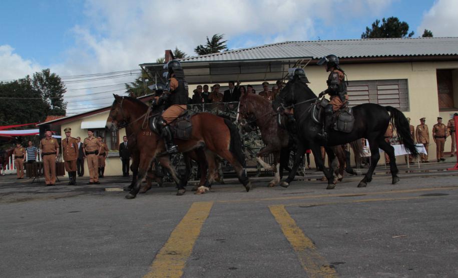 Unidade mais antiga da PM comemora aniversário de 134 anos
