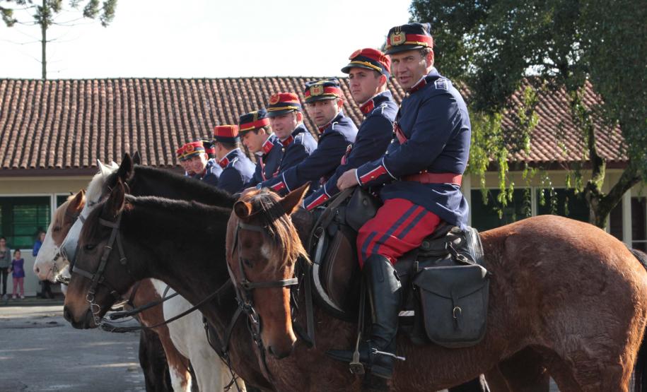 Unidade mais antiga da PM comemora aniversário de 134 anos