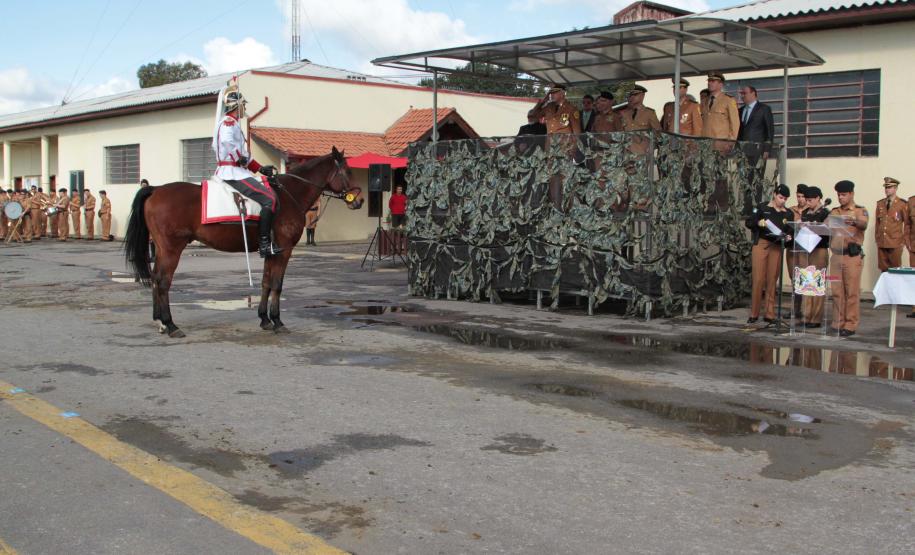 Unidade mais antiga da PM comemora aniversário de 134 anos