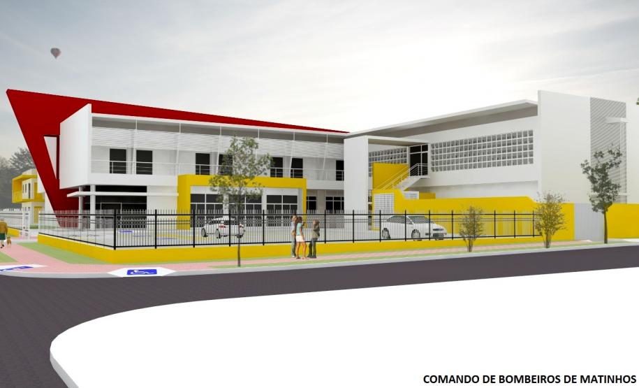 Começam as obras do novo quartel do Corpo de Bombeiros em Matinhos