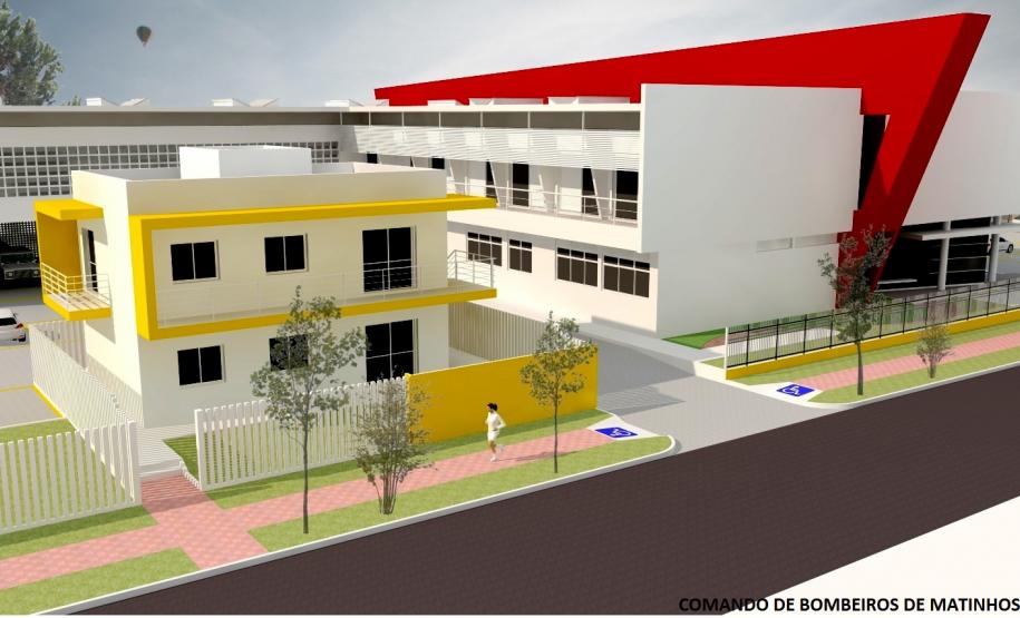 Começam as obras do novo quartel do Corpo de Bombeiros em Matinhos