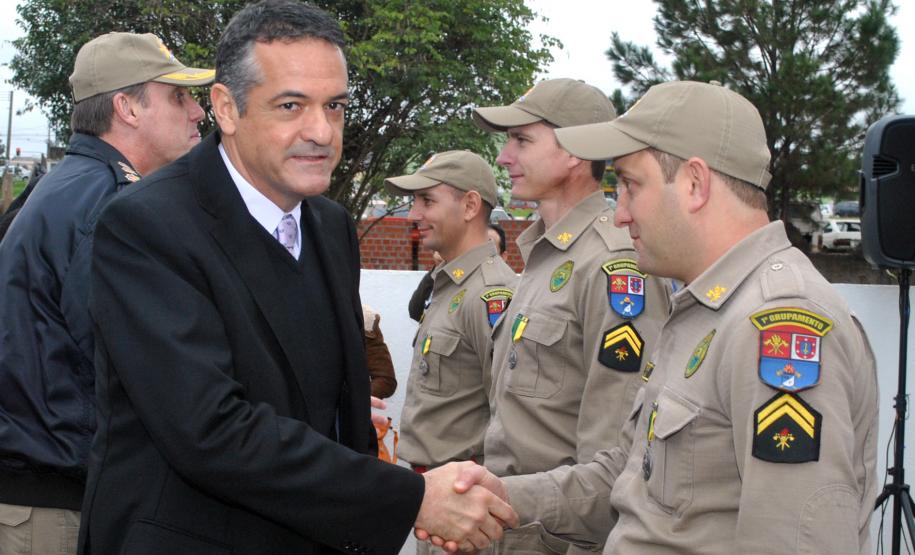 Governo do Estado entrega novo quartel e viaturas para o Corpo de Bombeiros em Pinhais