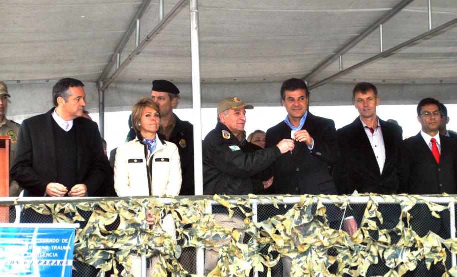 Governo do Estado entrega novo quartel e viaturas para o Corpo de Bombeiros em Pinhais