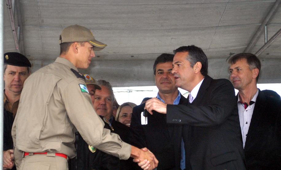 Governo do Estado entrega novo quartel e viaturas para o Corpo de Bombeiros em Pinhais