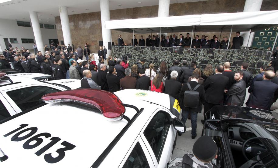 Governador reforça segurança pública com mais 268 viaturas