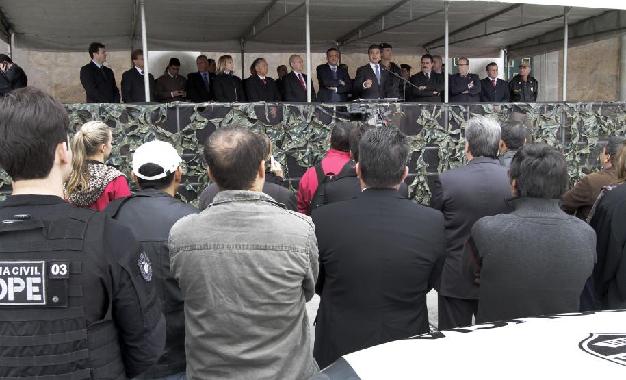 Governador reforça segurança pública com mais 268 viaturas