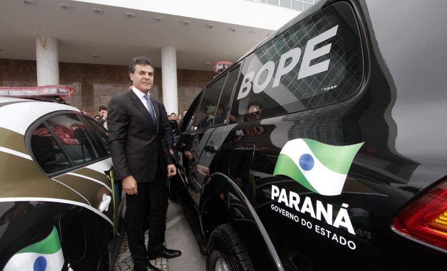 Governador reforça segurança pública com mais 268 viaturas