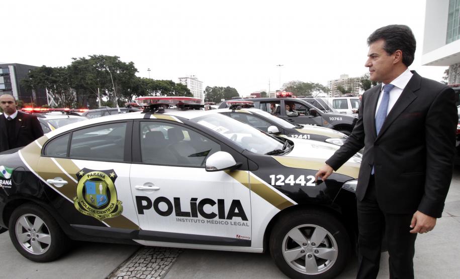 Governador reforça segurança pública com mais 268 viaturas