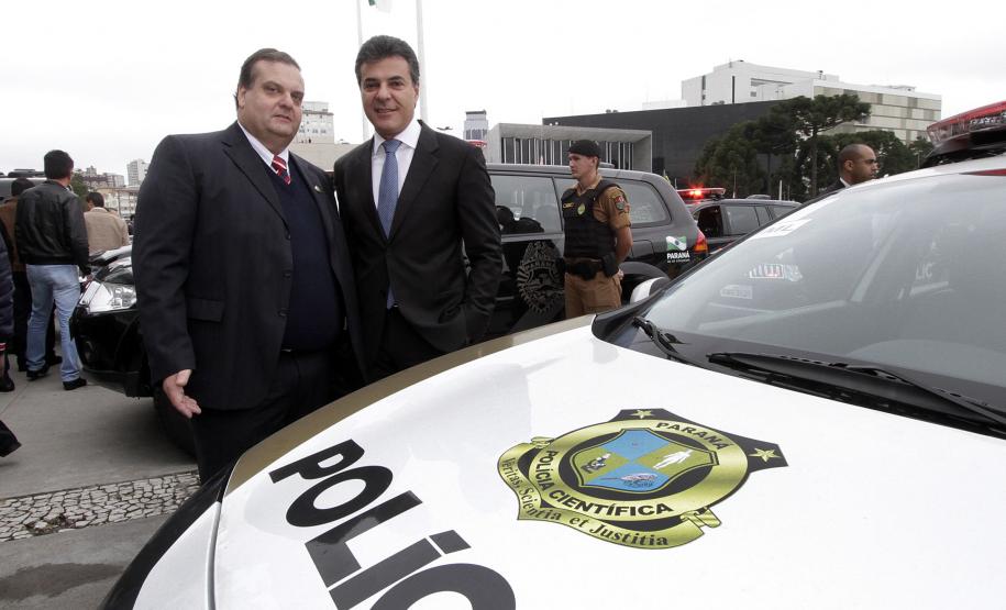 Governador reforça segurança pública com mais 268 viaturas