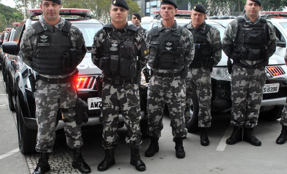 Policiais aprovam novas viaturas entregues pelo governo