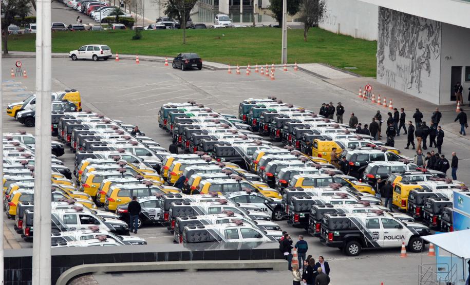 Segurança pública conta com 1.094 novas viaturas para reforçar trabalho