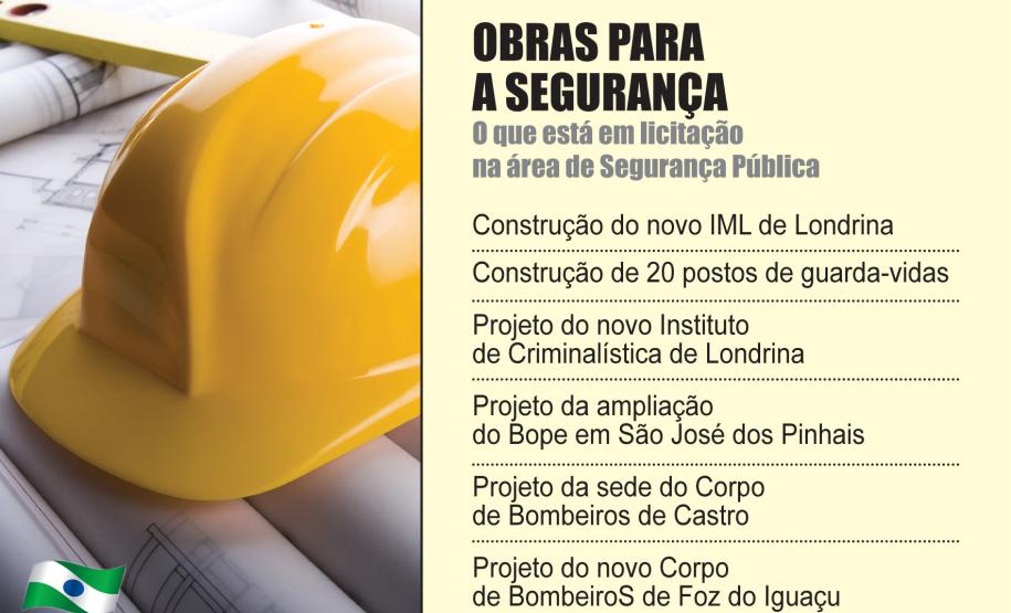 Estado licita construções e projetos de equipamentos de Segurança Pública Estado licita construções e projetos de equipamentos de Segurança Pública