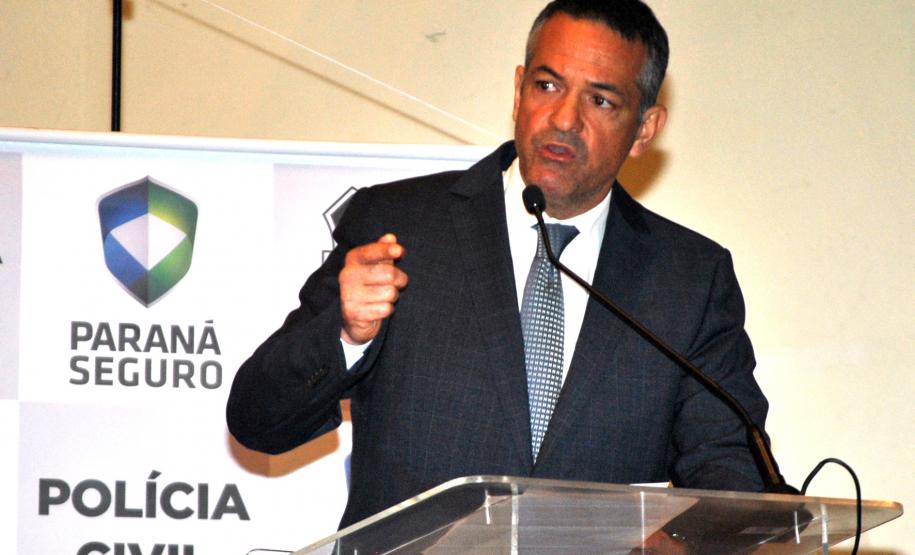 Riad Braga Farhat toma posse como novo delegado-geral da Polícia Civil do Paraná