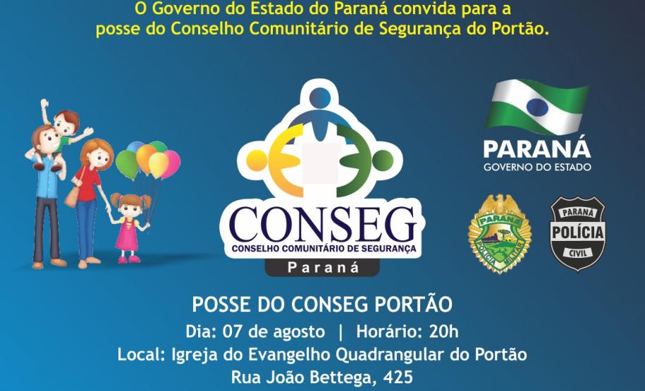 Posse do CONSEG Portão Posse do CONSEG Portão