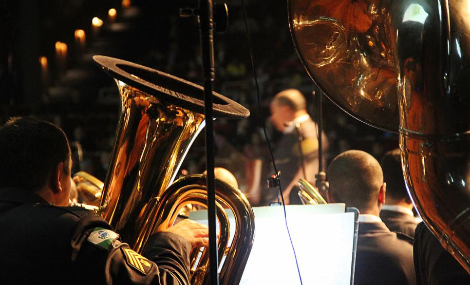 Primeiro dia de concerto da Banda de Música da PM emociona e encanta o público