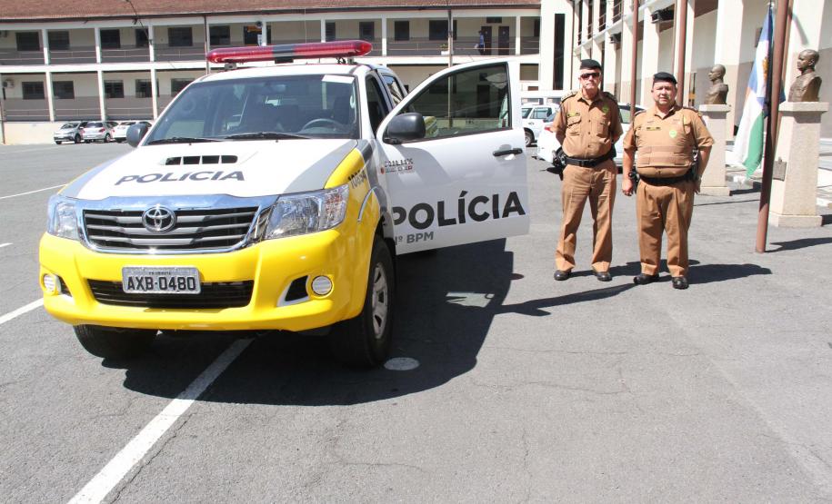 Comunidade doa veículo para a PM em Ubiratã, centro oeste do Paraná