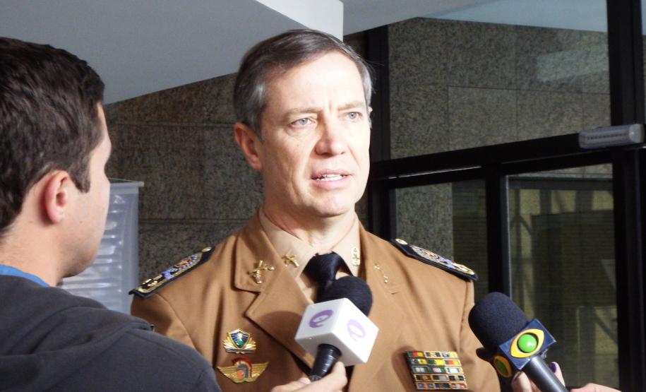 O evento contou com a ilustre presença do comandante-geral da PMPR, coronel Roberson Bondaruk