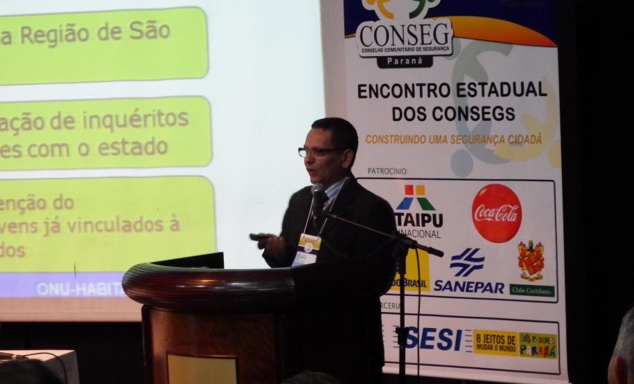 João José Barbosa Sana (Ponto Focal do Programa Atuação Conjunta, Município de Vitória e PNUD - Segurança Cidadã)