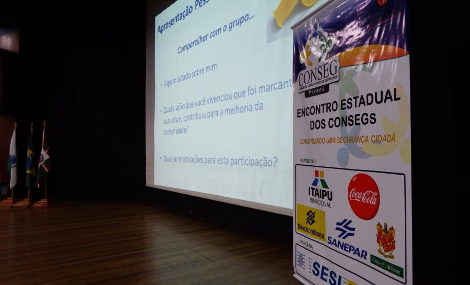 Encontro Estadual dos CONSEGs 2013 - Construindo uma Segurança Cidadã