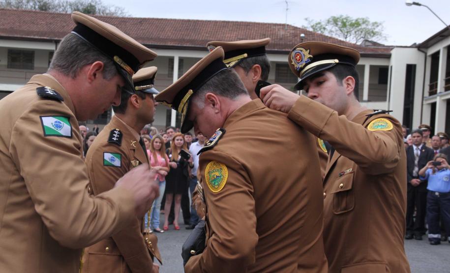 Coronel Kogut assume comando da Polícia Militar do Paraná em cerimônia, na capital