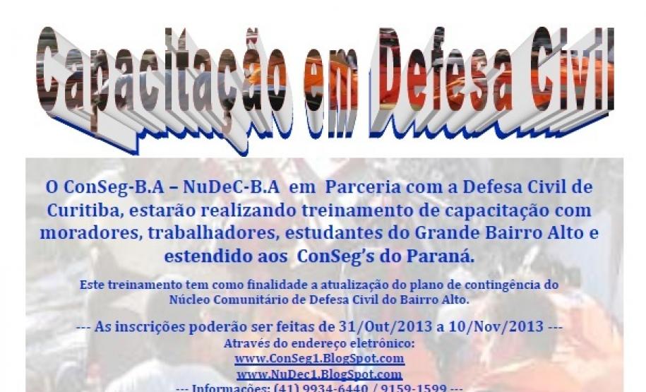 Capacitação em Defesa Civil