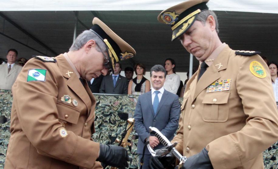 Richa dá posse ao novo comandante-geral da PM