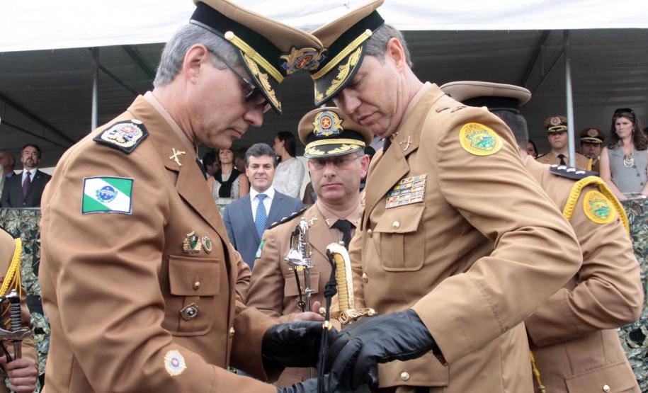 Richa dá posse ao novo comandante-geral da PM