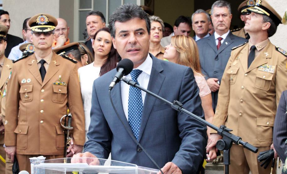 Richa dá posse ao novo comandante-geral da PM