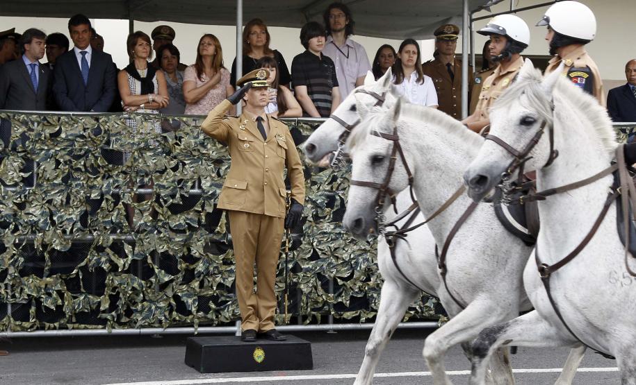 Richa dá posse ao novo comandante-geral da PM