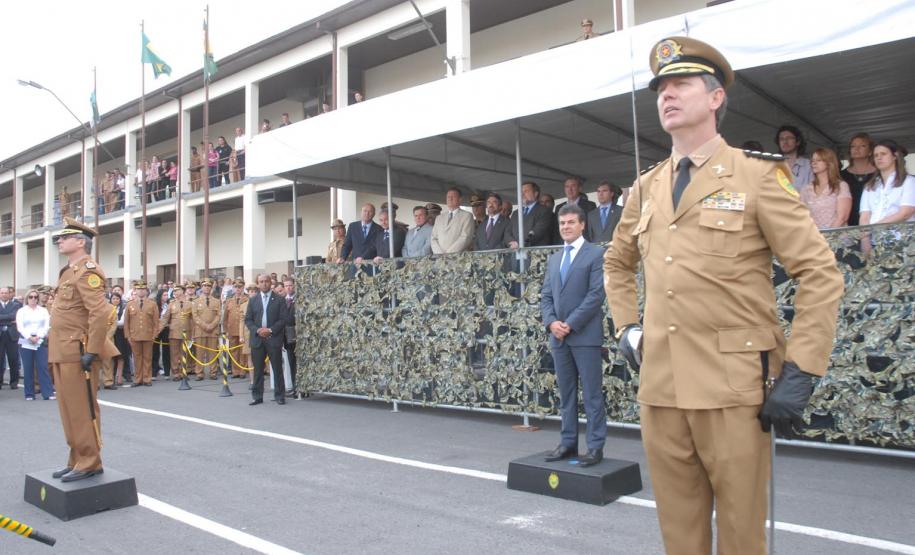 Richa dá posse ao novo comandante-geral da PM