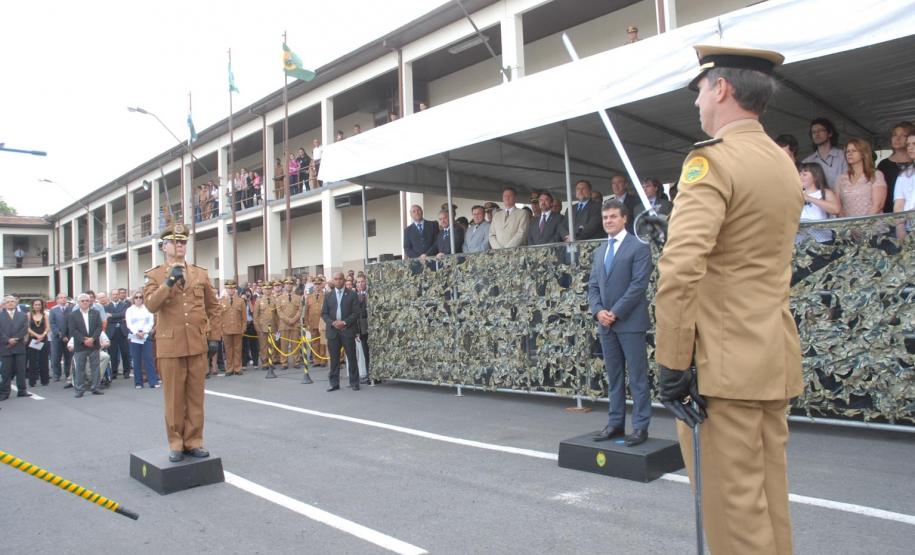 Richa dá posse ao novo comandante-geral da PM