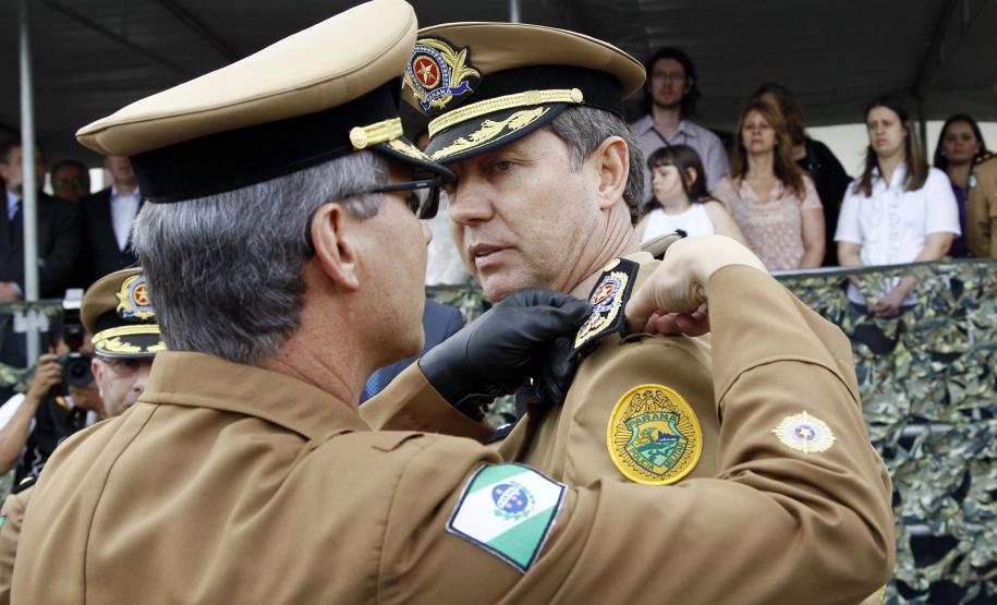 Richa dá posse ao novo comandante-geral da PM