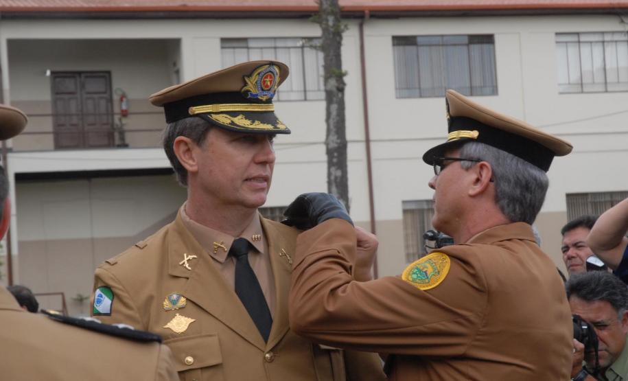 Richa dá posse ao novo comandante-geral da PM