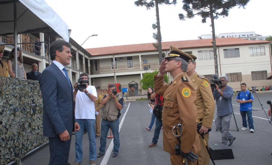 Richa dá posse ao novo comandante-geral da PM