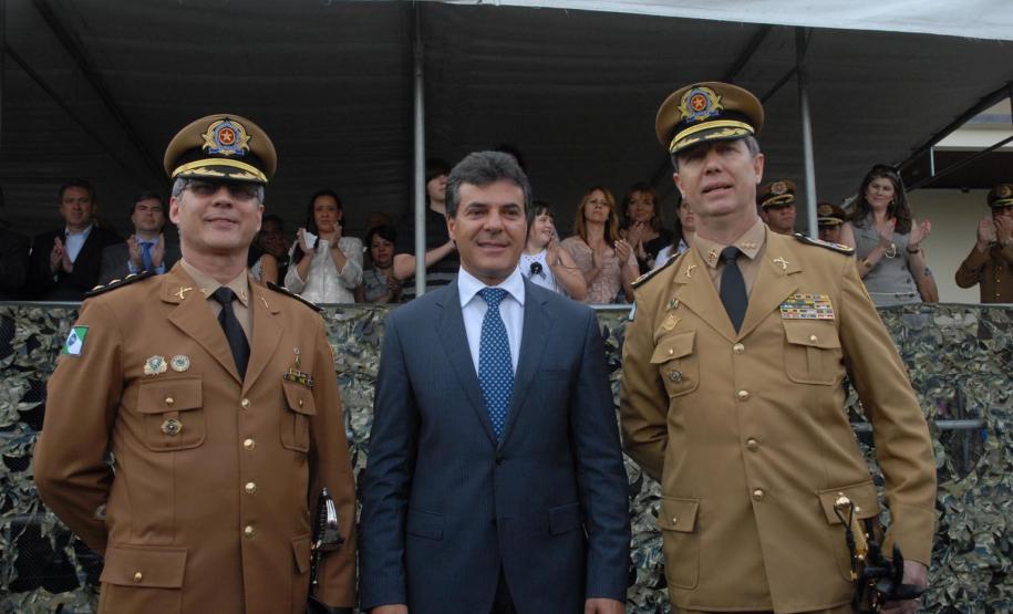 Richa dá posse ao novo comandante-geral da PM