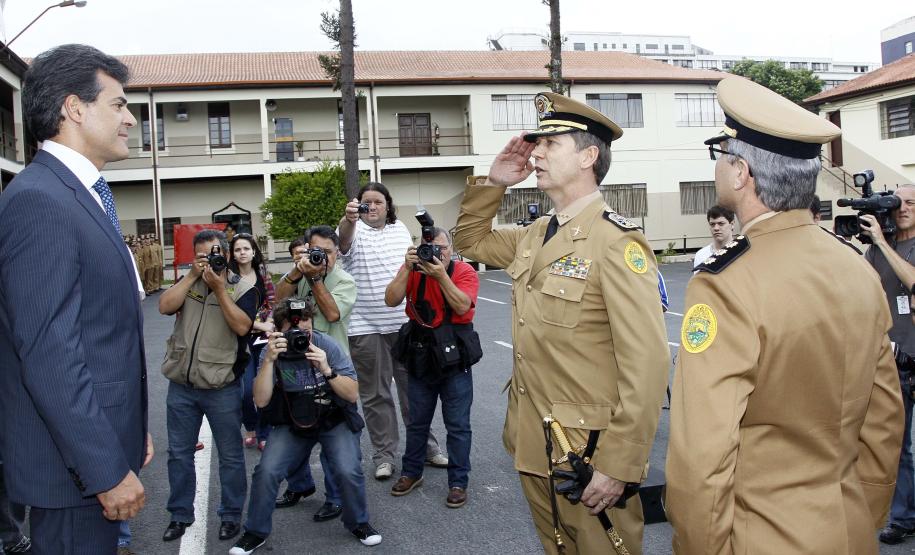 Richa dá posse ao novo comandante-geral da PM