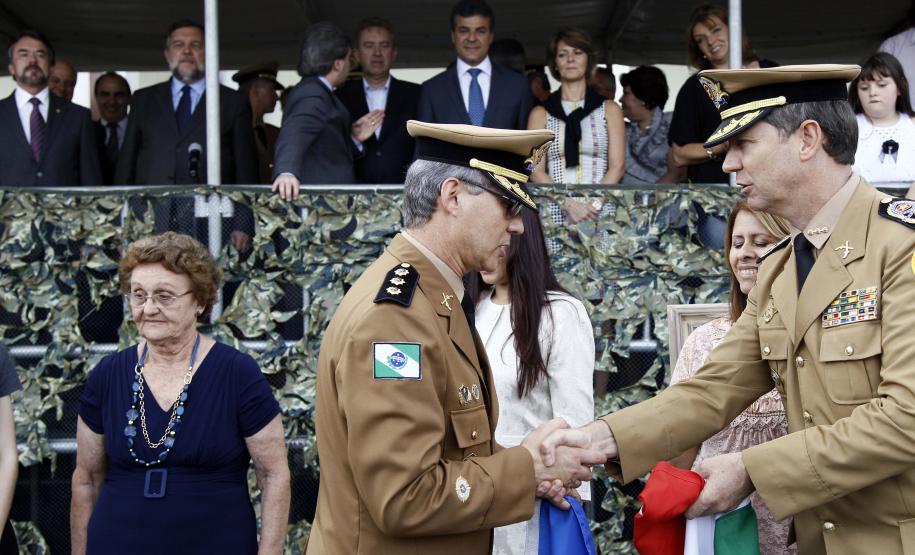 Richa dá posse ao novo comandante-geral da PM