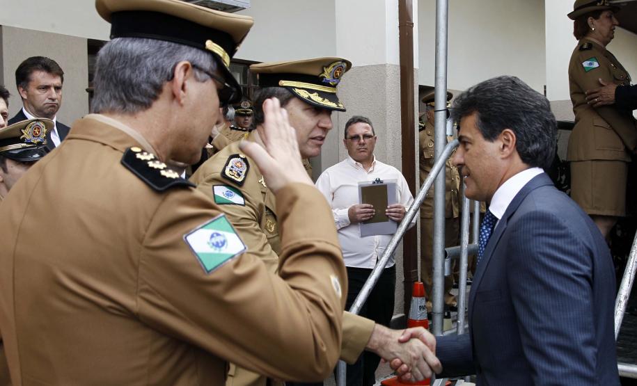 Richa dá posse ao novo comandante-geral da PM