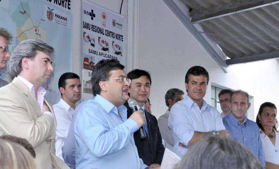 Richa inaugura Delegacia da Mulher em Apucarana O município de Apucarana passa a contar com uma delegacia especializada no atendimento a mulheres vítimas de violência doméstica.