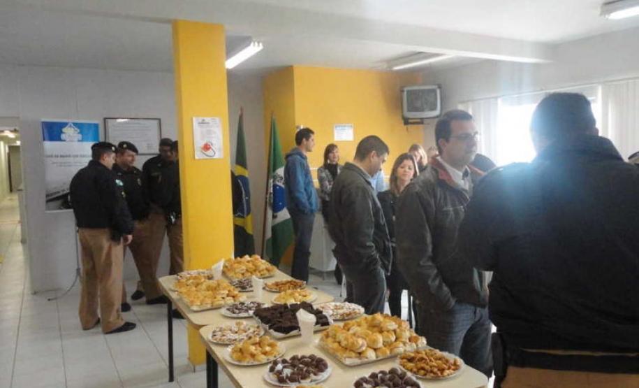 COORDENAÇÃO PARTICIPA DE CAFÉ DA MANHÃ EM ARAUCÁRIA