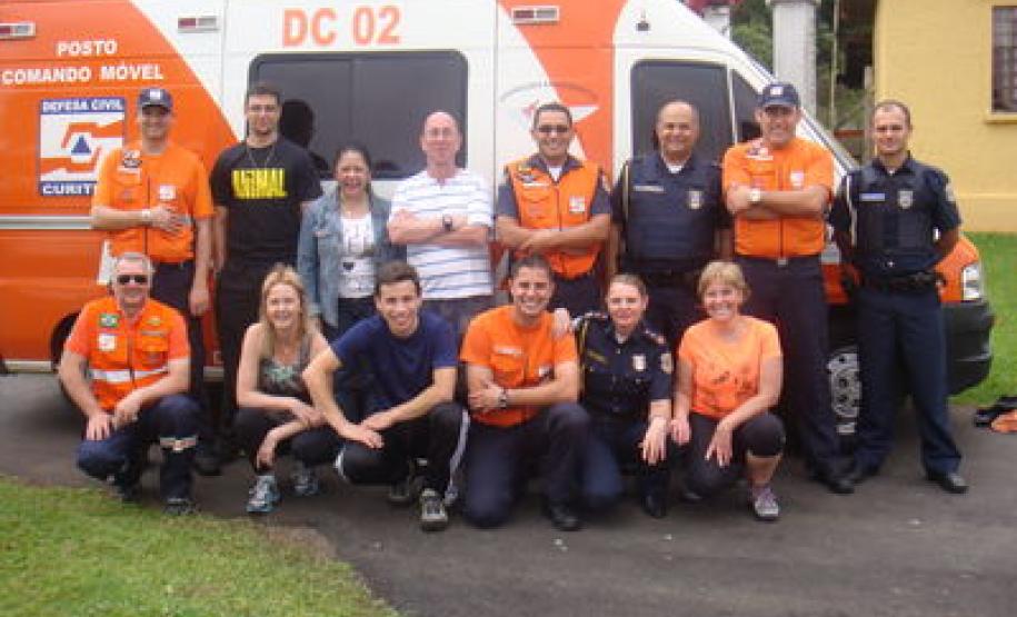 2.231 voluntários reforçam trabalho da Defesa Civil de Curitiba