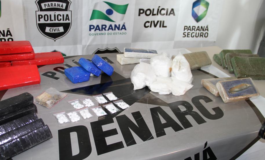 Com mais investimentos em segurança, Denarc quadruplica apreensão de drogas no Paraná