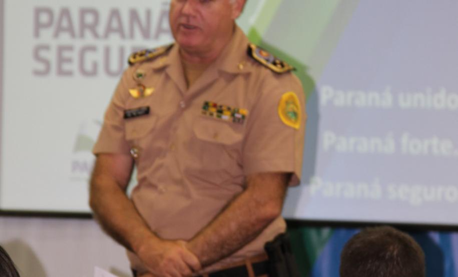 Comandante-geral da Polícia Militar, coronel César Vinícius Kogut
