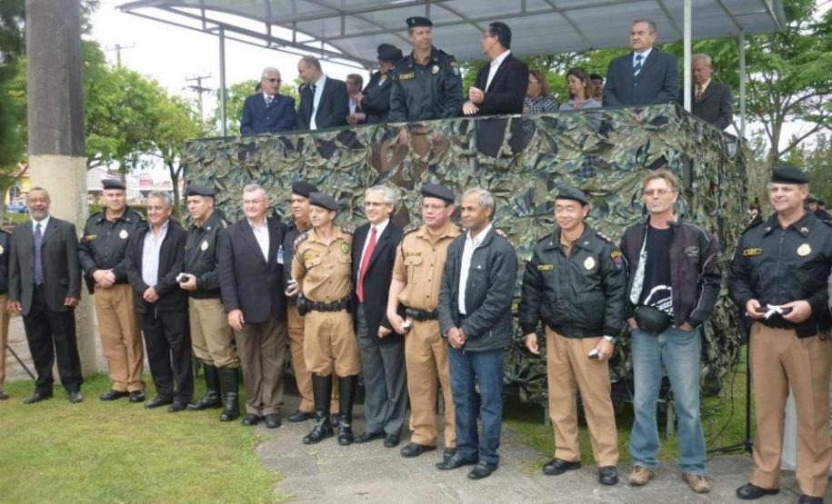 A Coordenação dos CONSEGs participa da Solenidade do 5º Aniversário do 20º Batalhão